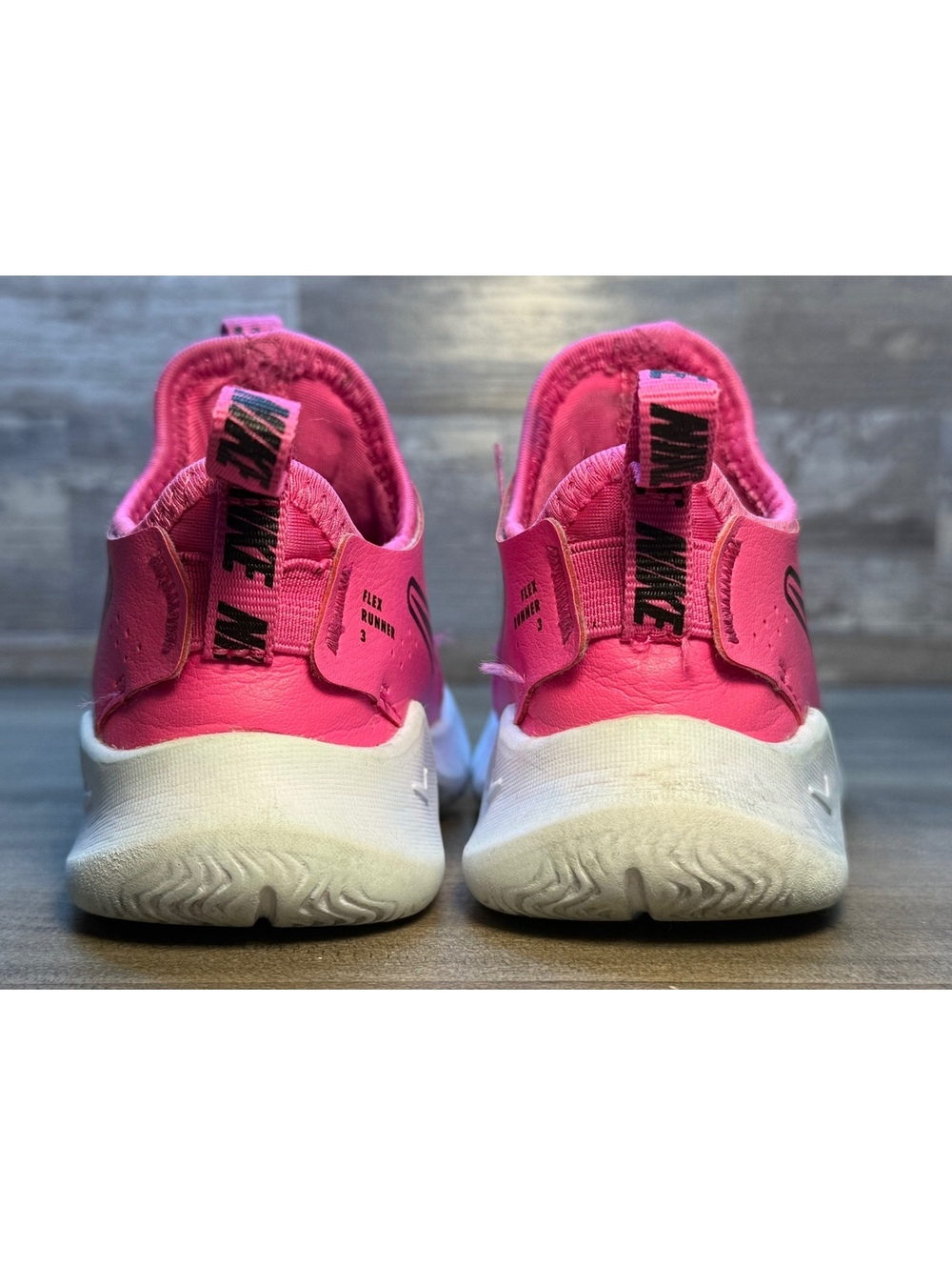 Nike Flex Runner 3 Youth Slip-On Sneaker Sz 7C SN FN1478 (cp01ksh1) - Picture 8 of 10